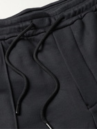 Club Monaco - Slim-Fit Tech-Jersey Drawstring Trousers - Black