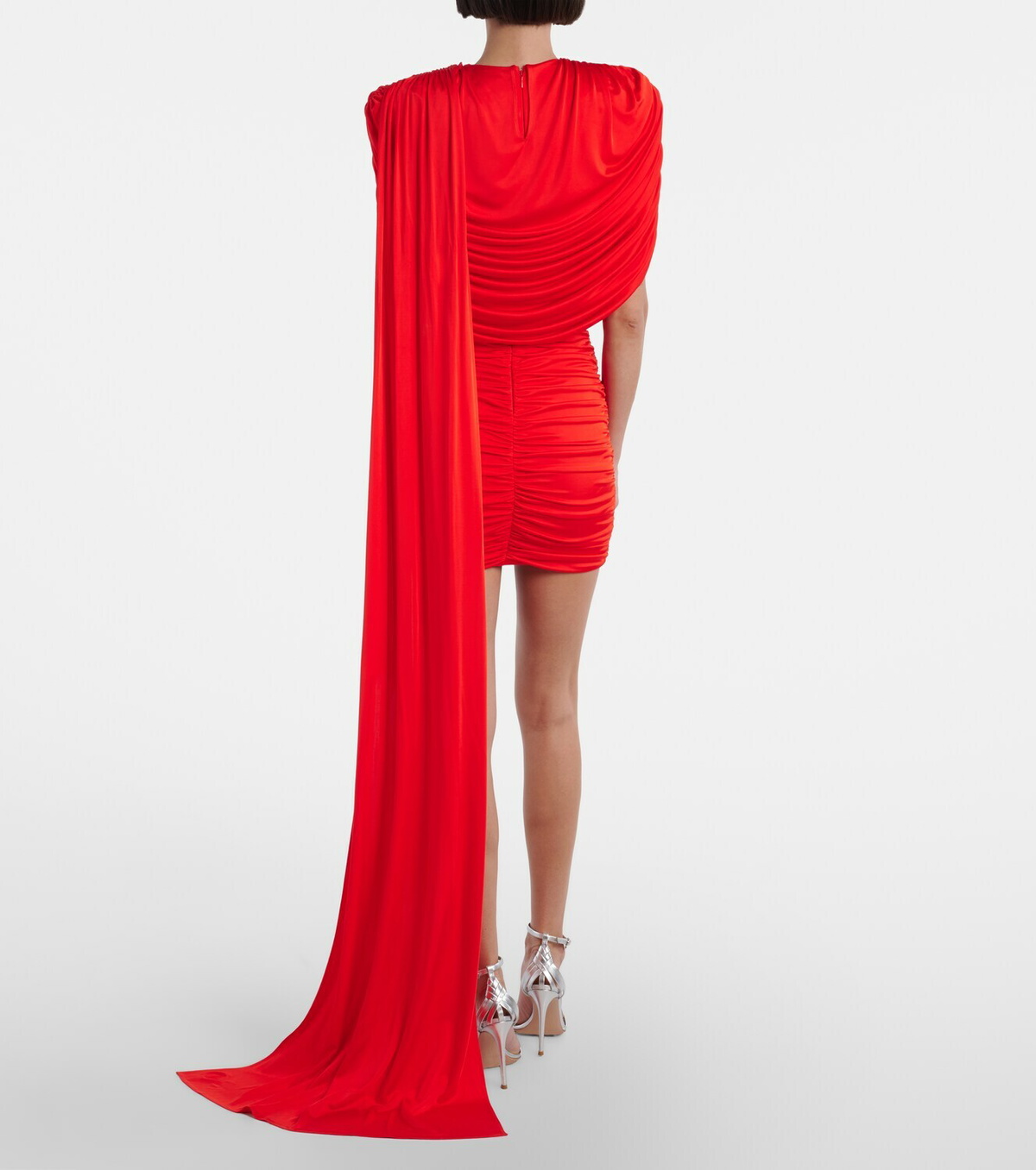 The New Arrivals Ilkyaz Ozel Khara draped minidress