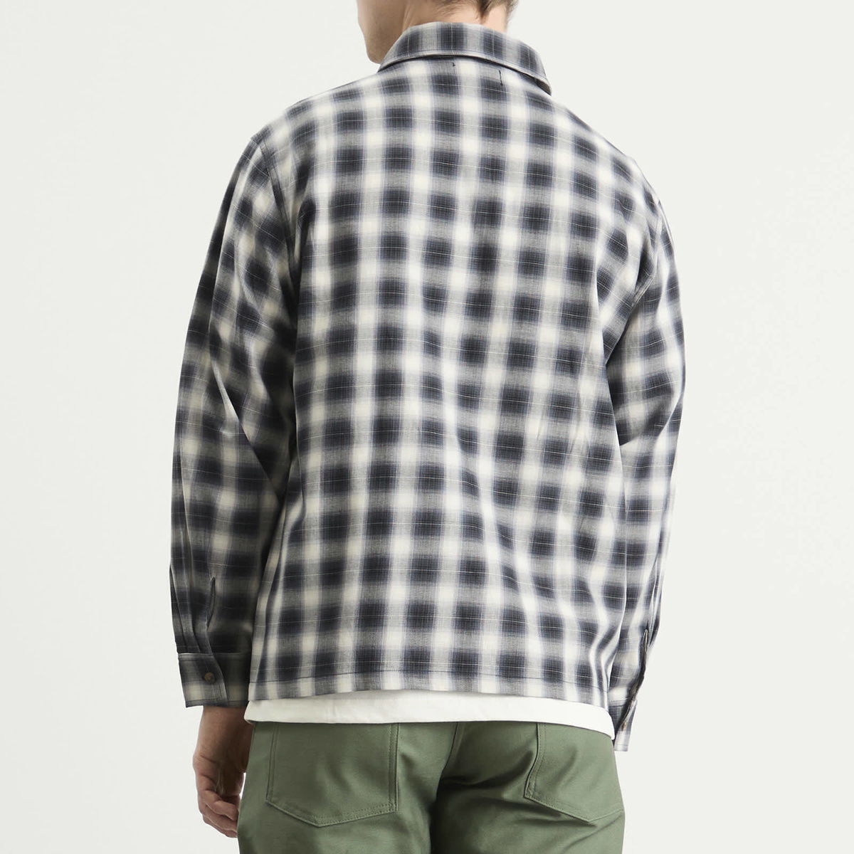 Stan Ray Men's Zip Shirt in Black Check