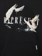 REPRESENT - Swan Printed Cotton Hoodie