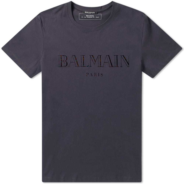 Photo: Balmain Paris Logo Tee