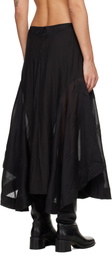OUR LEGACY Black Petti Midi Skirt