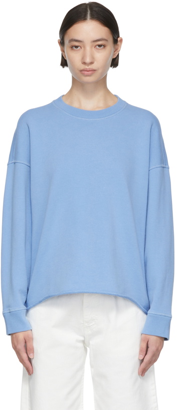 Photo: 6397 Blue Cotton Sweatshirt