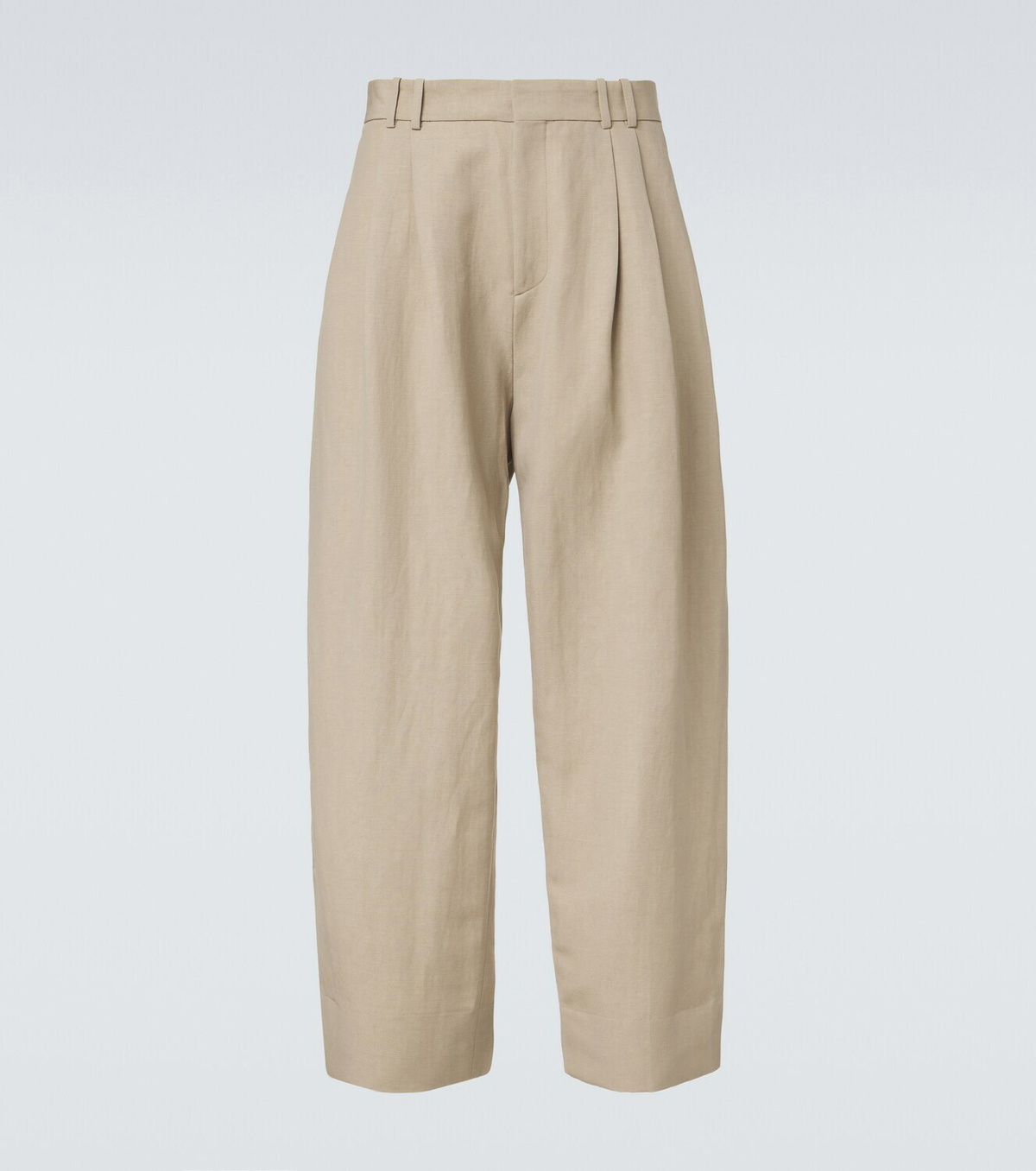 Studio Nicholson Linen and wool wide-leg pants
