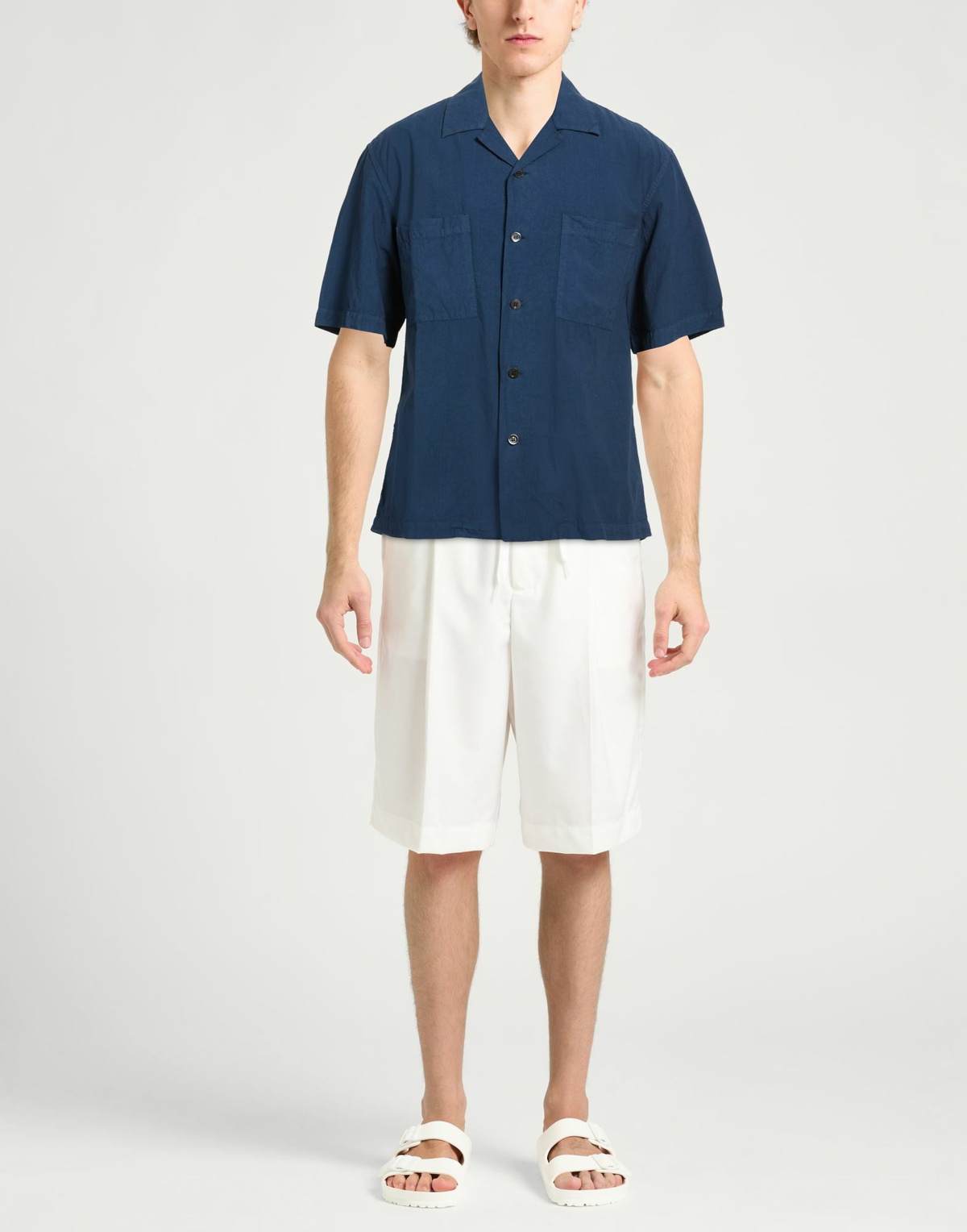 Barena Mens Shirt in Navy