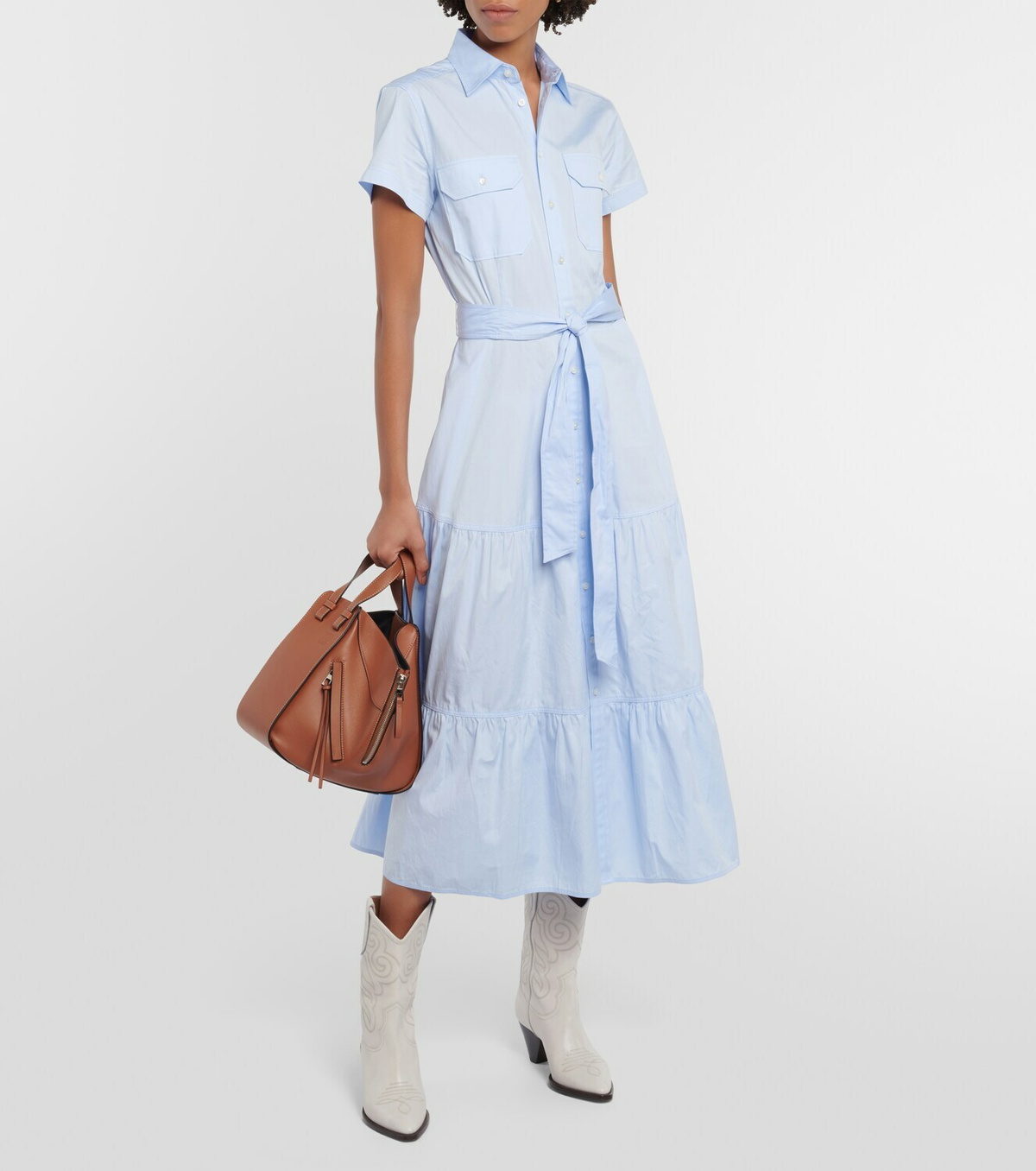 Ralph Lauren Tiered Shirt Dress