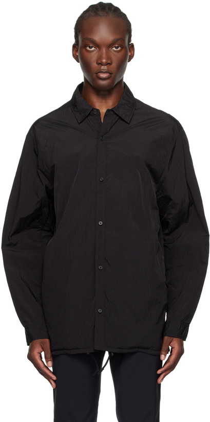 Photo: ATON Black Hand-Dyed Jacket