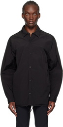 ATON Black Hand-Dyed Jacket