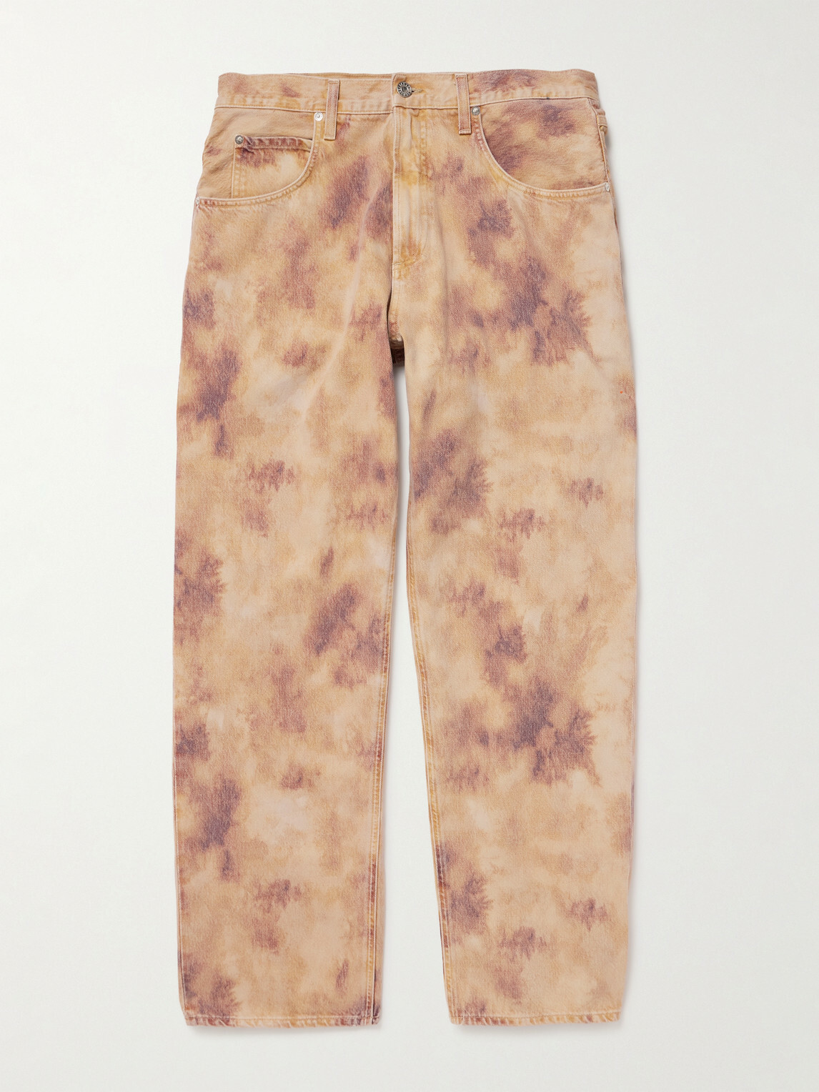 AGOLDE - Fusion Wide-Leg Jeans - Neutrals