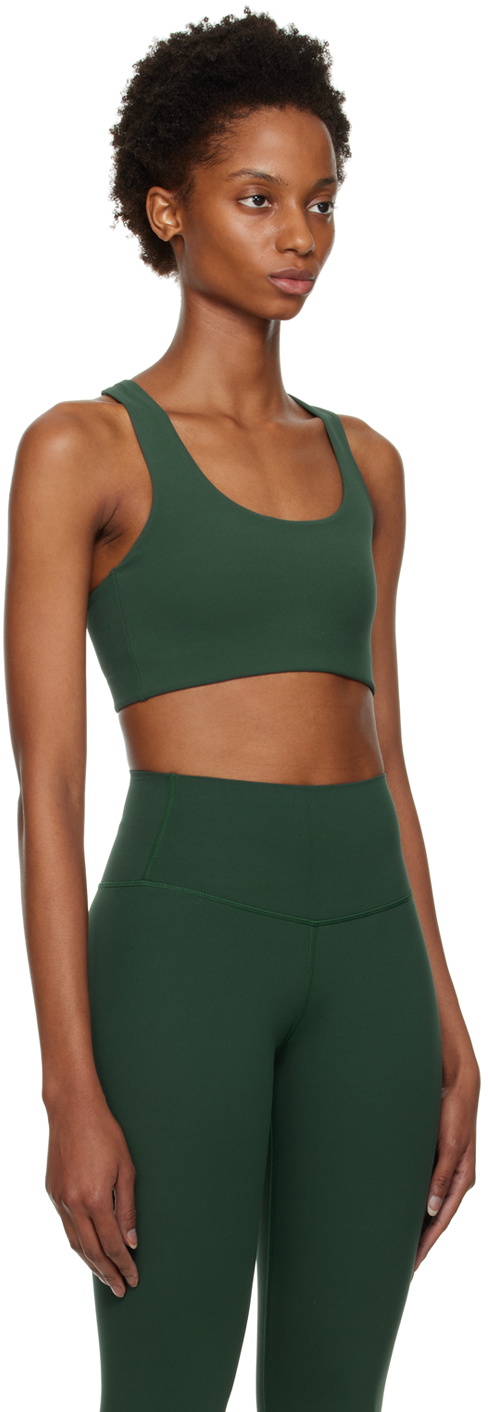 Splits59 Green Sara Airweight Sport Bra