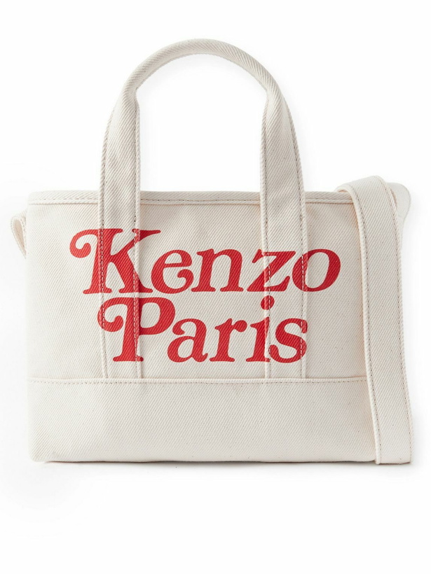 Photo: KENZO - Logo-Print Canvas Tote