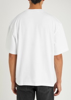 Axel Arigato Distort Logo-print Cotton T-shirt White