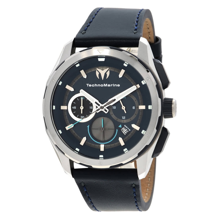 Photo: Technomarine OCEAN Chronograph GMT Quartz Mens Watch TM-318089