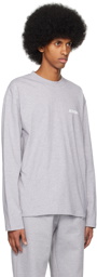 Jacquemus Gray Le Papier 'Le T-Shirt Manches Longues' Long Sleeve T-Shirt