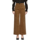 Alexachung Brown Corduroy Wide-Leg Trousers