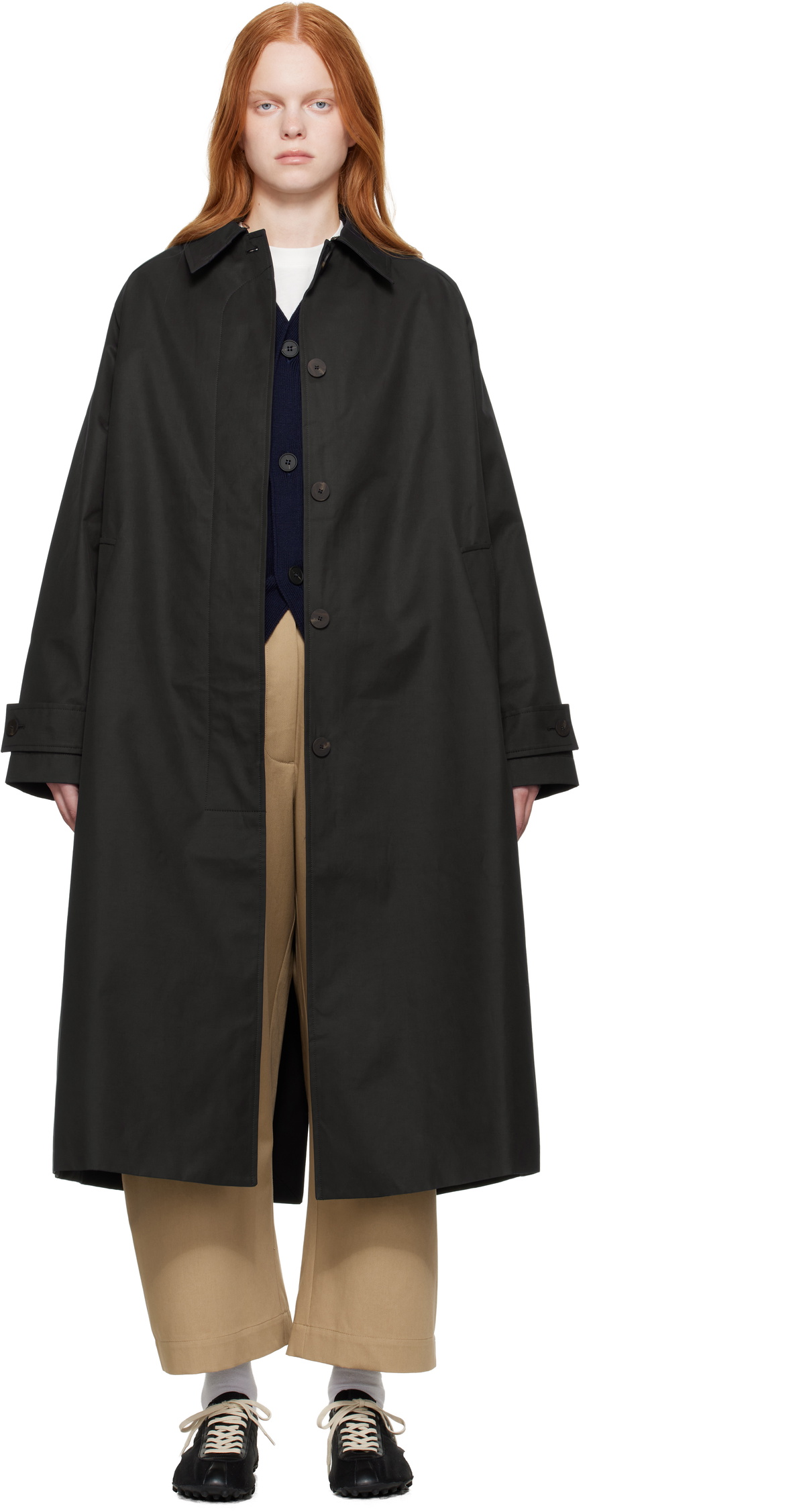 Studio Nicholson Khaki Hesse Top Studio Nicholson