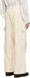 FORMA Beige Canvas Cargo Pants