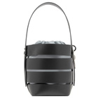 F/CE. Women's Tech Leather Cage Bucket Bag in Grey 