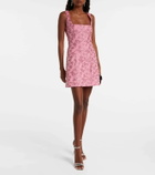 Markarian Floral sequined minidress