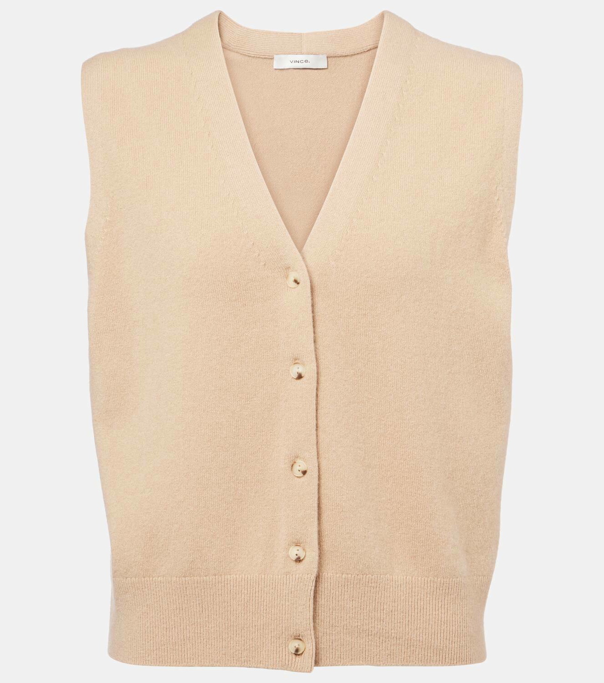 Vince Wool and cashmere-blend vest