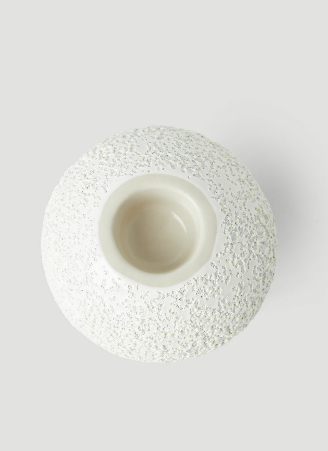 Marloe Marloe Set of Two Lava & Bone Candlestick Holders