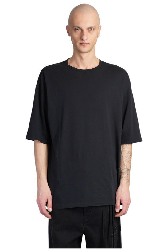 Photo: Ann Demeulemeester Dieter T-shirt In Black Cotton