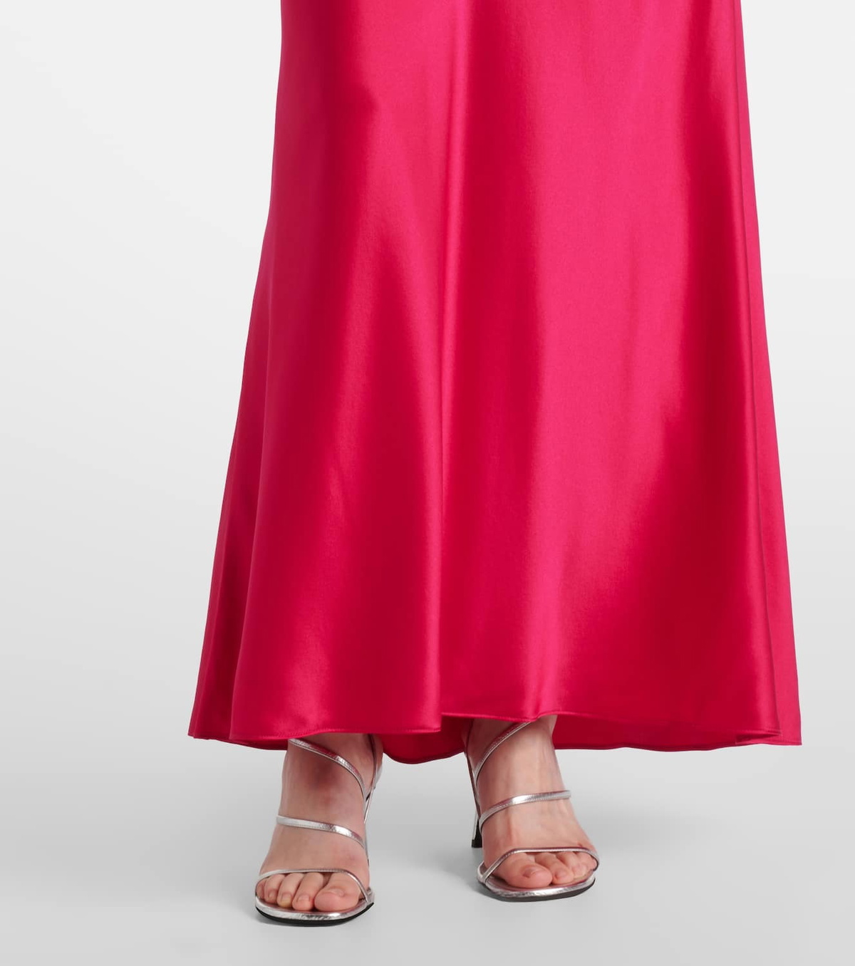 The Sei Bias silk satin maxi skirt