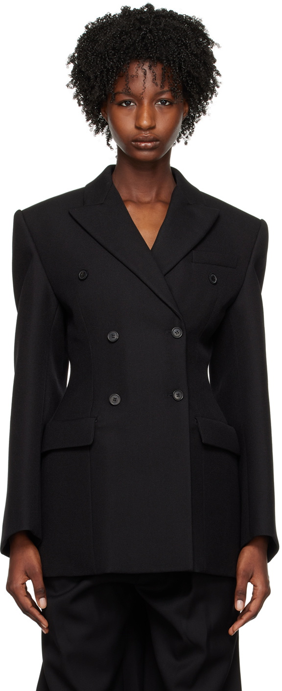 WARDROBE.NYC Black Contour Blazer WARDROBE.NYC