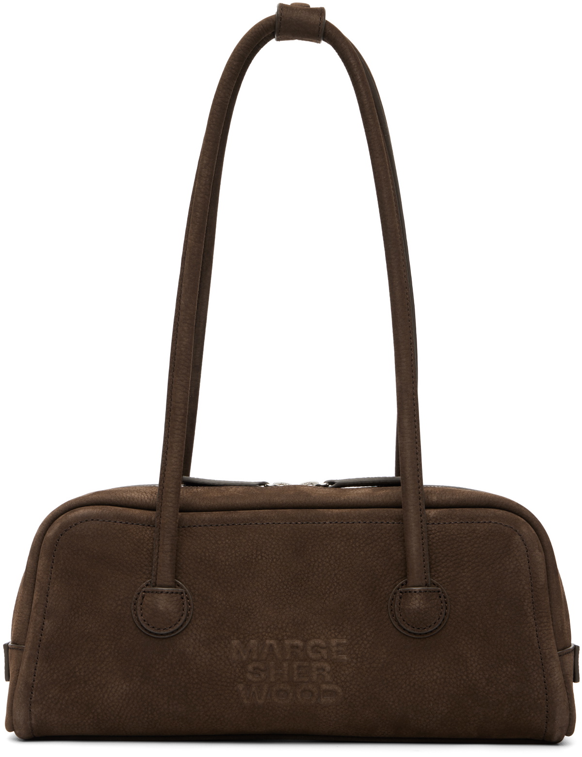 MARGESHERWOOD Brown Soft Boston EW Bag