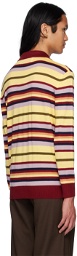 Lukhanyo Mdingi Multicolor Striped Polo