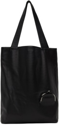 Yohji Yamamoto Black discord Large Tote