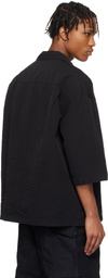 CASEY CASEY Black Mili Volume Shirt