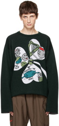 Robyn Lynch Green Boxy Sweater