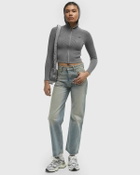 Daily Paper Rib knit hoodie Grey Womens Pullovers/Zippers & Cardigan