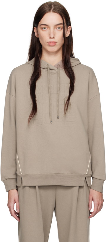 Photo: Max Mara Leisure Taupe Flipper Hoodie