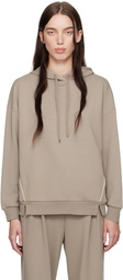 Max Mara Leisure Taupe Flipper Hoodie