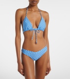 Montce Lulu plaid bikini bottoms