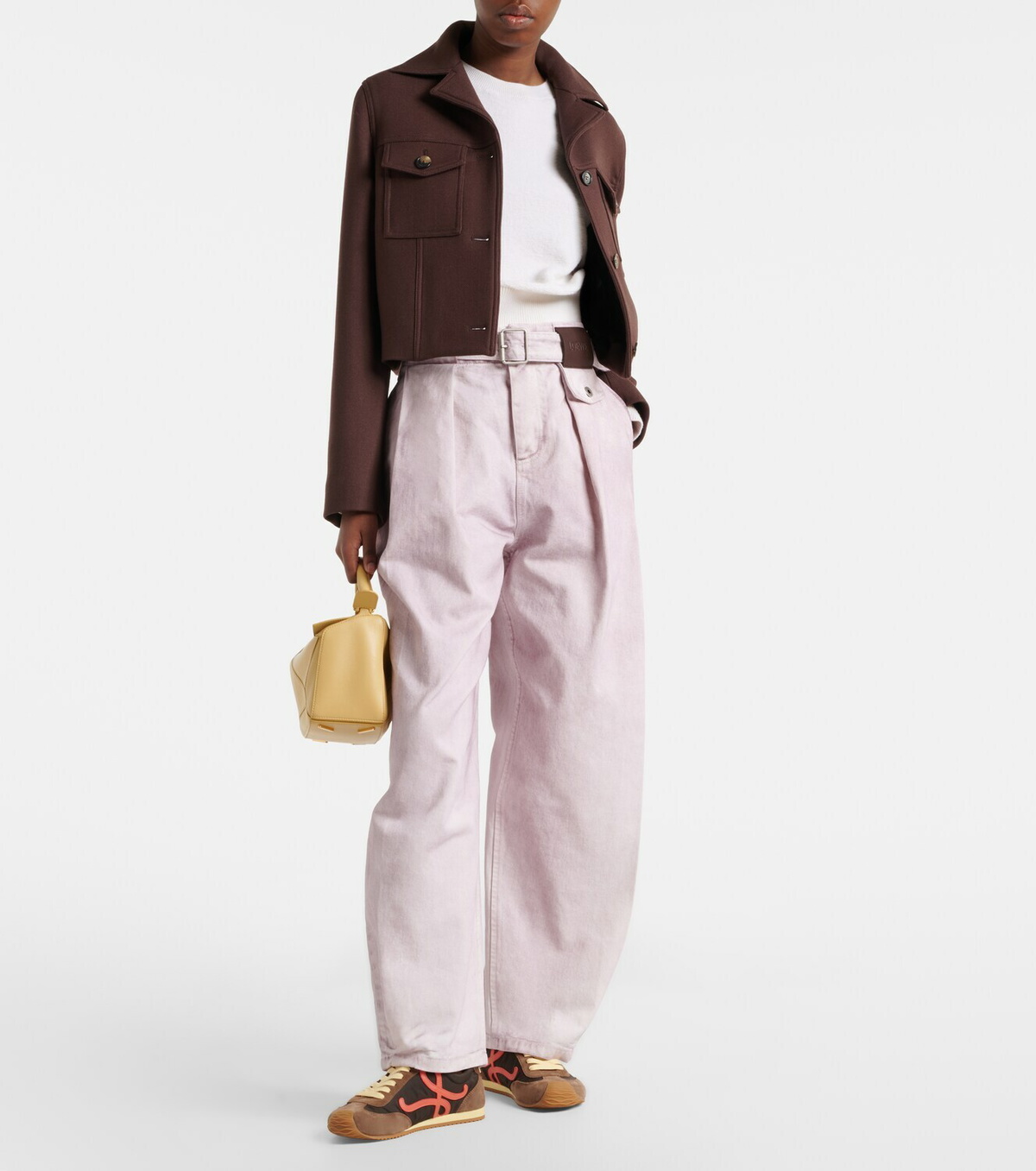 Loewe Belted wide-leg jeans