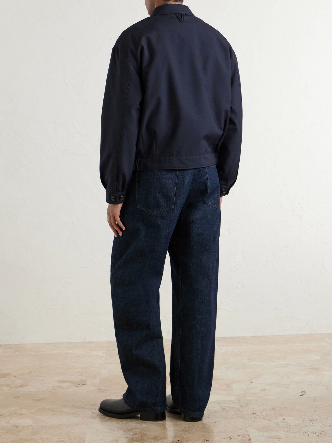 Valstar - Stan Wool Bomber Jacket - Blue