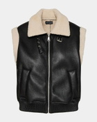 Steve Madden Avi Vest in Black