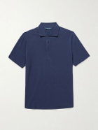 Frescobol Carioca - Luca Cotton Polo Shirt - Blue