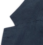 Drake's - Unstructured Cotton Suit Jacket - Blue