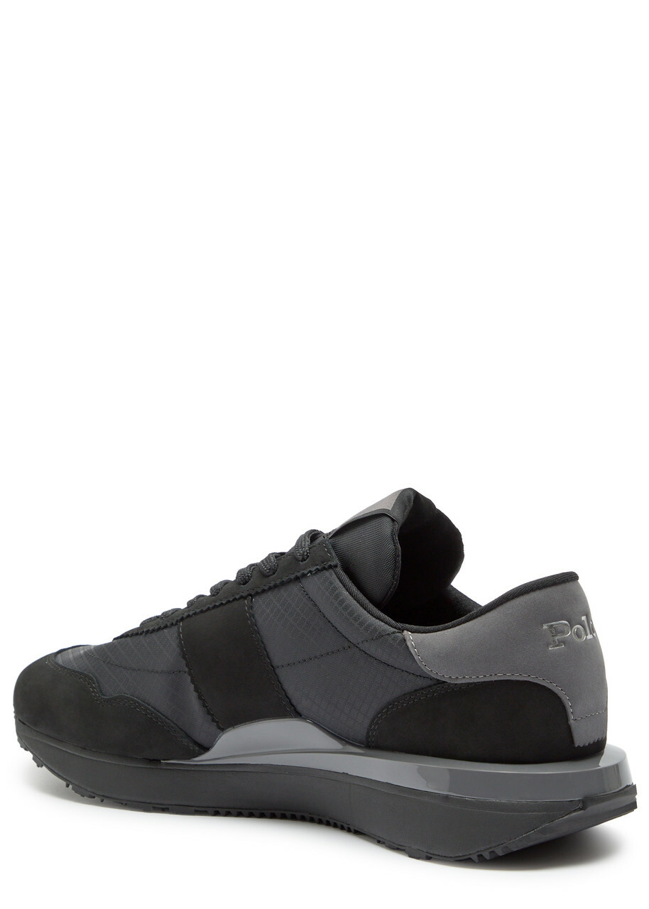 Polo Ralph Lauren Train 89 Panelled Mesh Sneakers Black