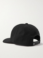 STÜSSY - Logo-Embroidered Cotton-Twill Baseball Cap - Black