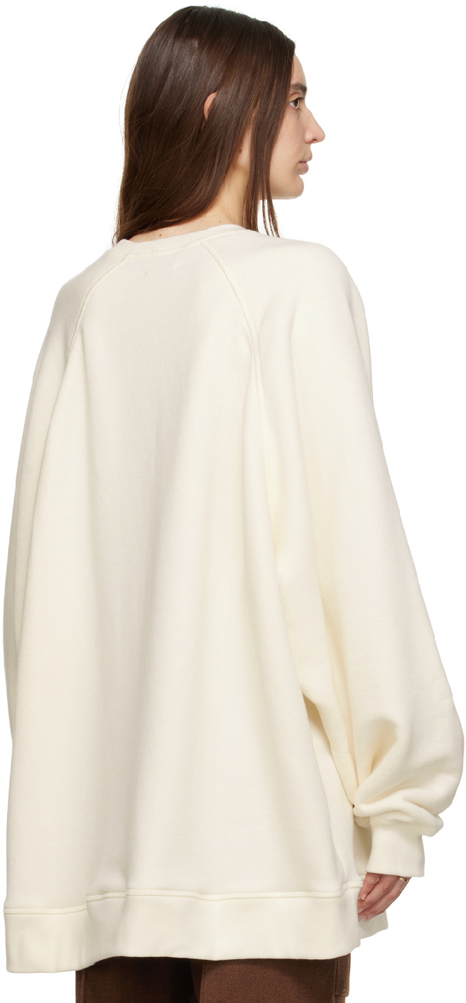 HALFBOY Off-White Over Patch Sweatshirt