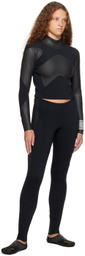 Dion Lee Haydenshapes by Dion Lee SSENSE Exclusive Black & Gray Leggings