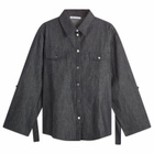 Cecilie Bahnsen Women's Coral Denim Shirt in Indigo