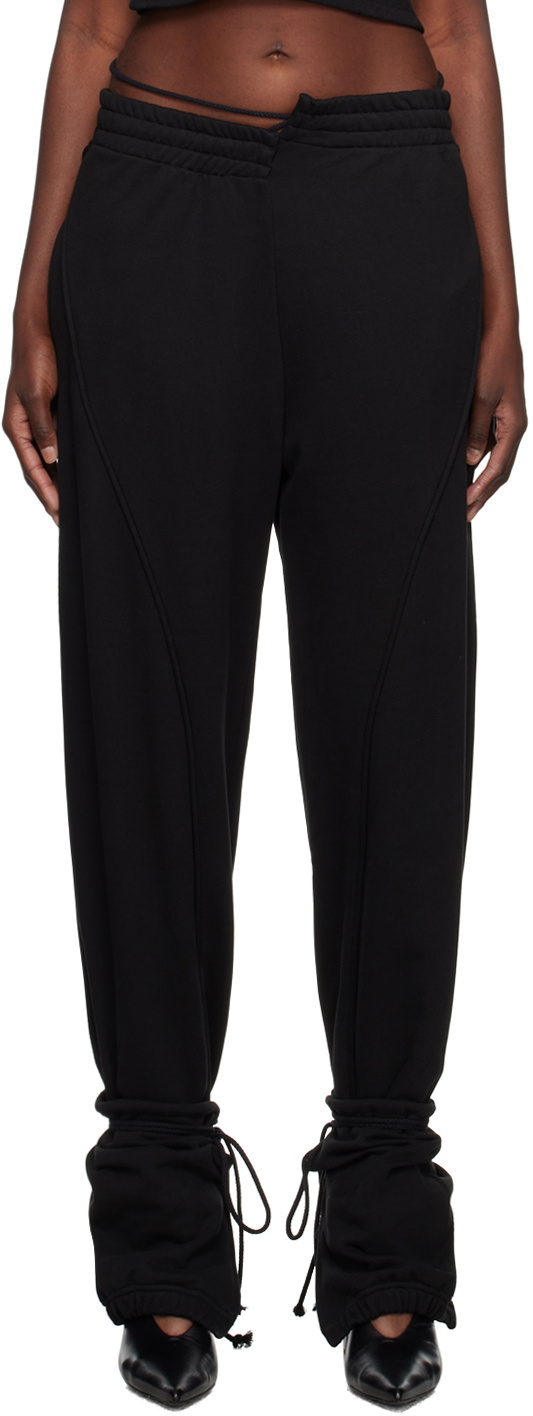 SRVC Black Service Lounge Pants