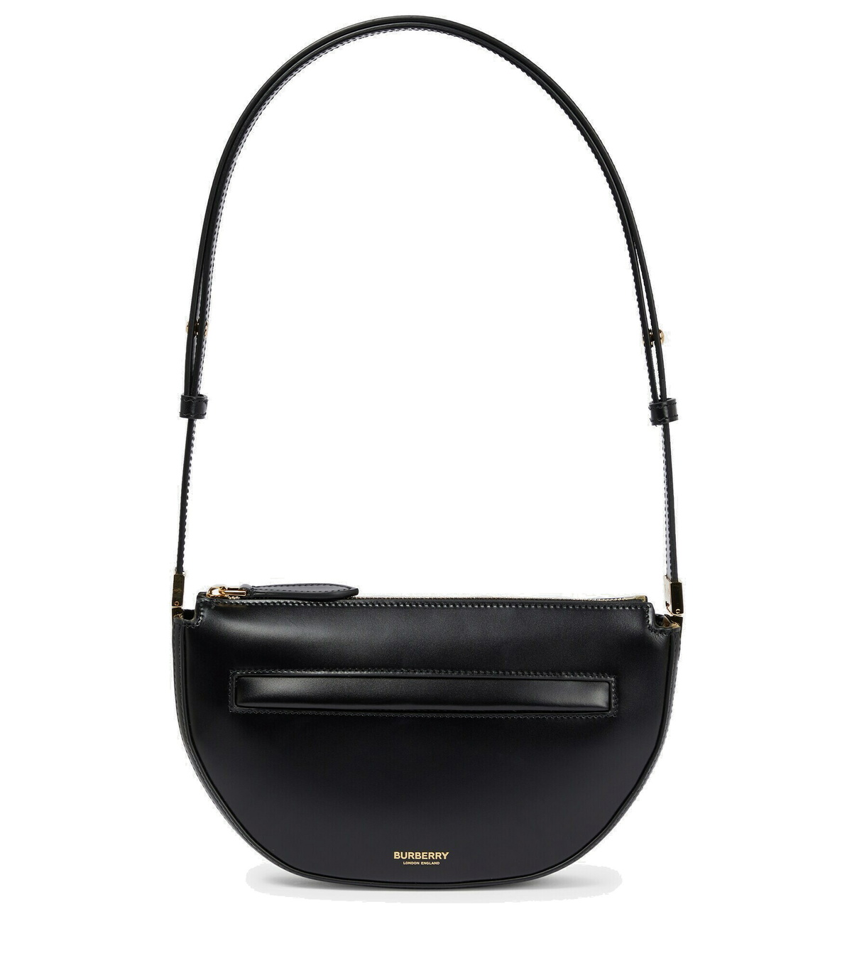24AW new/Burberry ロッキングホースミニレザーポーチ Bag Black Mini Rocking Horse Bag in Black - Women | Burberry® Official