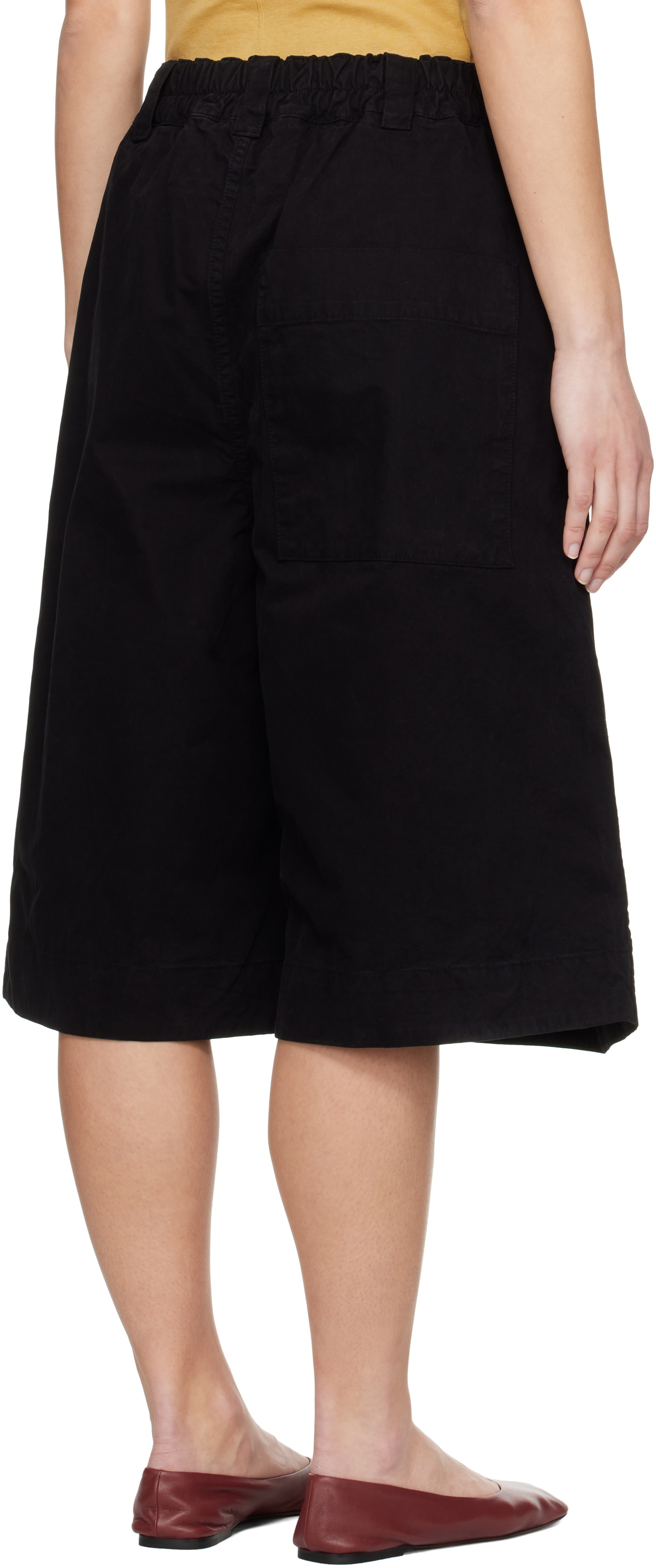 Toogood Black 'The Explorer' Shorts